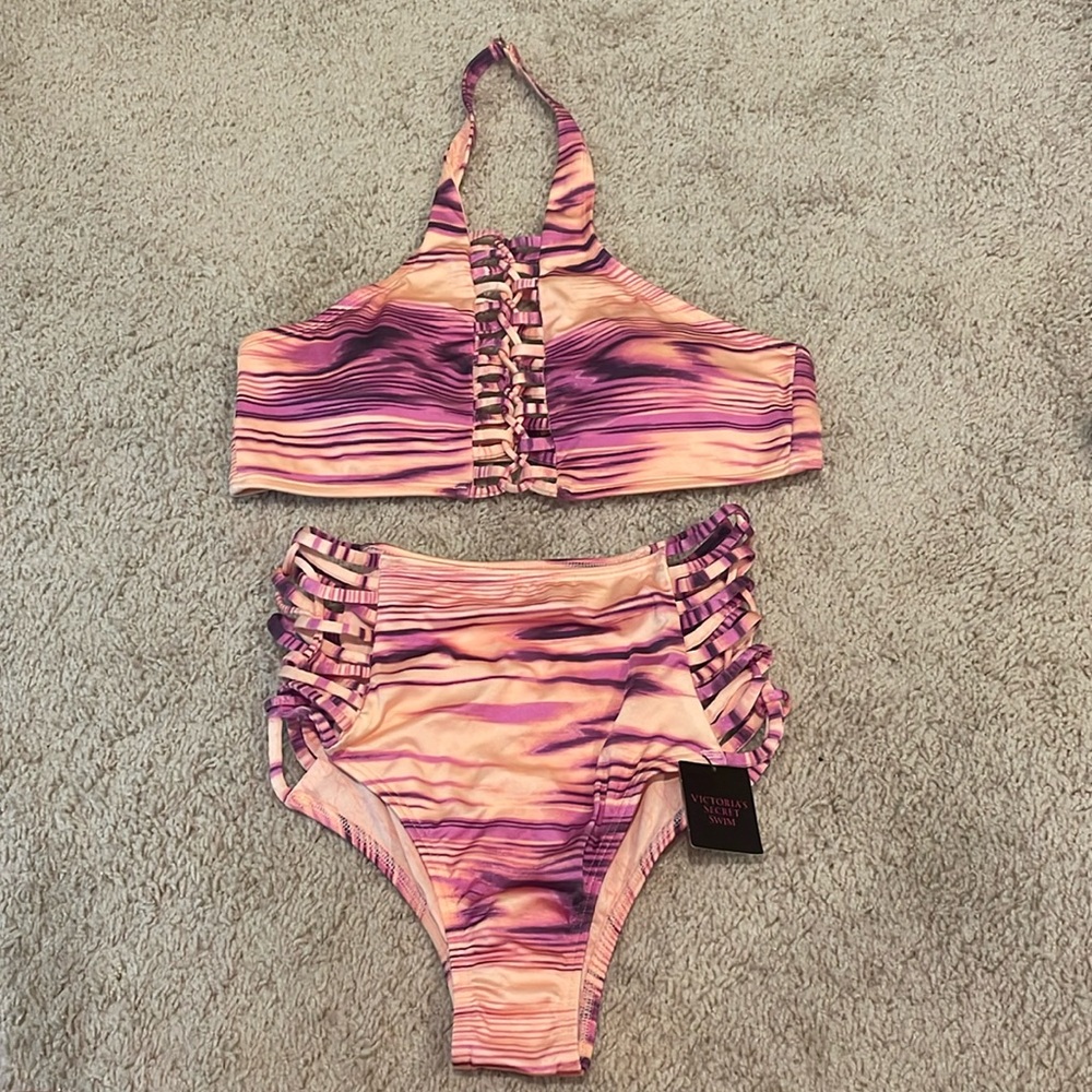 Victoria’s Secret swim - high waisted bikini - size medium